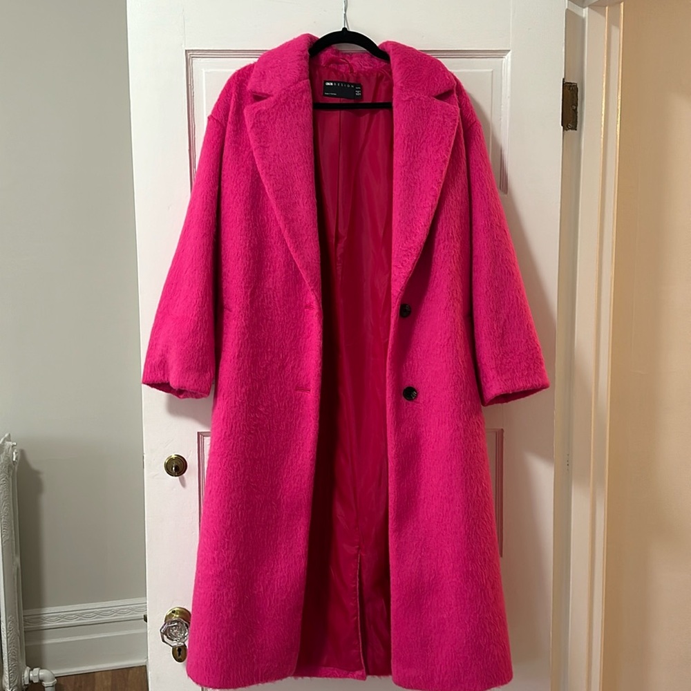ASOS design petite Hot pink jacket